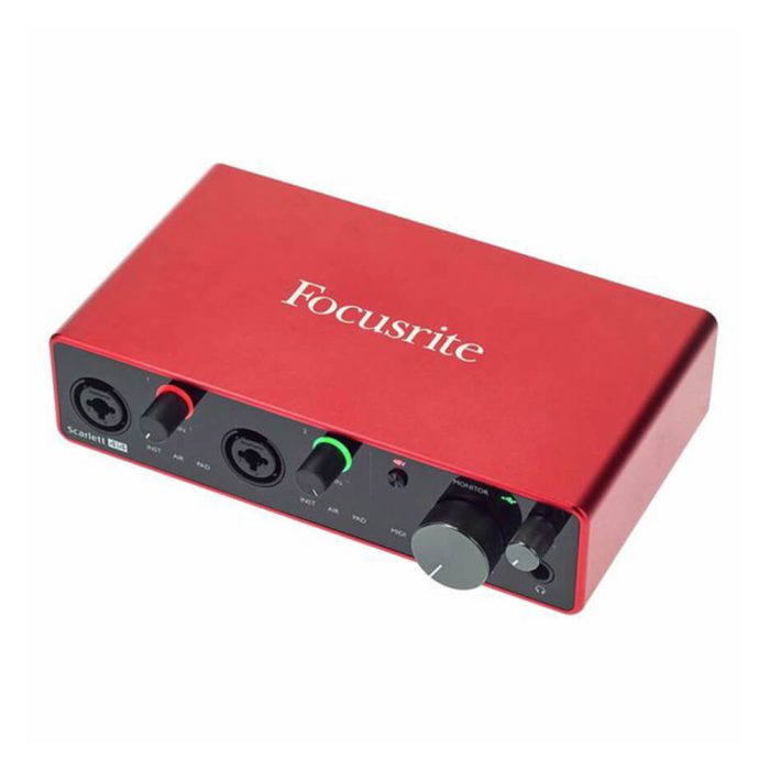 قیمت خرید کارت صدا استودیویی فوکوسرایت Focusrite Scarleet 4i4 3rd Gen