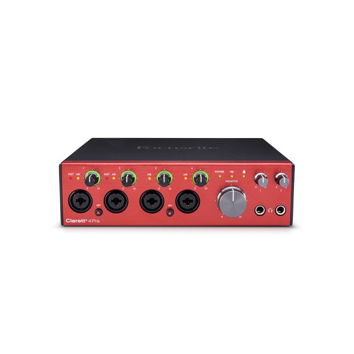 Focusrite Clarett+ 4Pre - تصویر 5