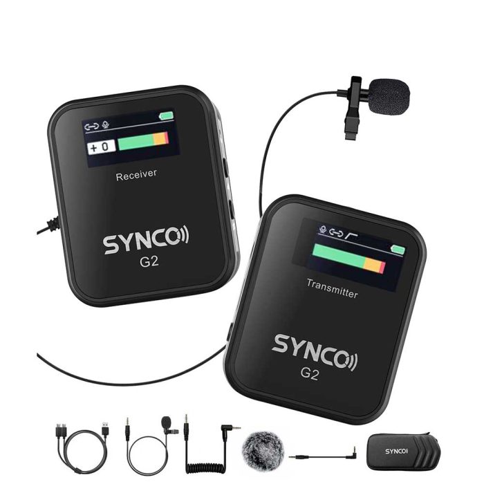 کاربردهای میکروفون بی سیم سینکو (A1) SYNCO G2 در تولید محتوا برای سوشال مدیا