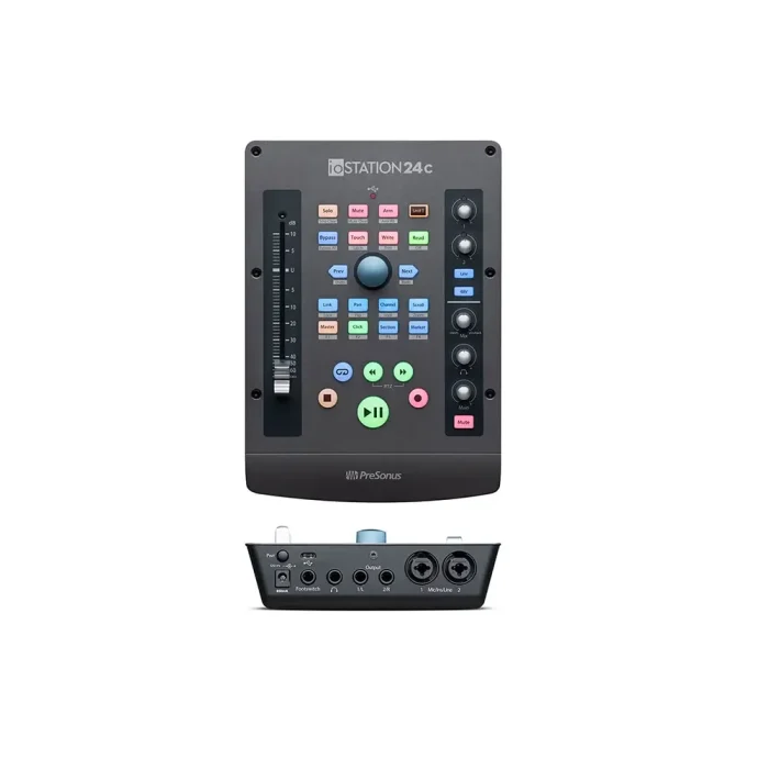 PreSonus-ioStation-24c-02 قیمت خرید کنترلر نرم افزار و کارت صدا استودیویی پرسیونوس Presonus ioSTATION 24C