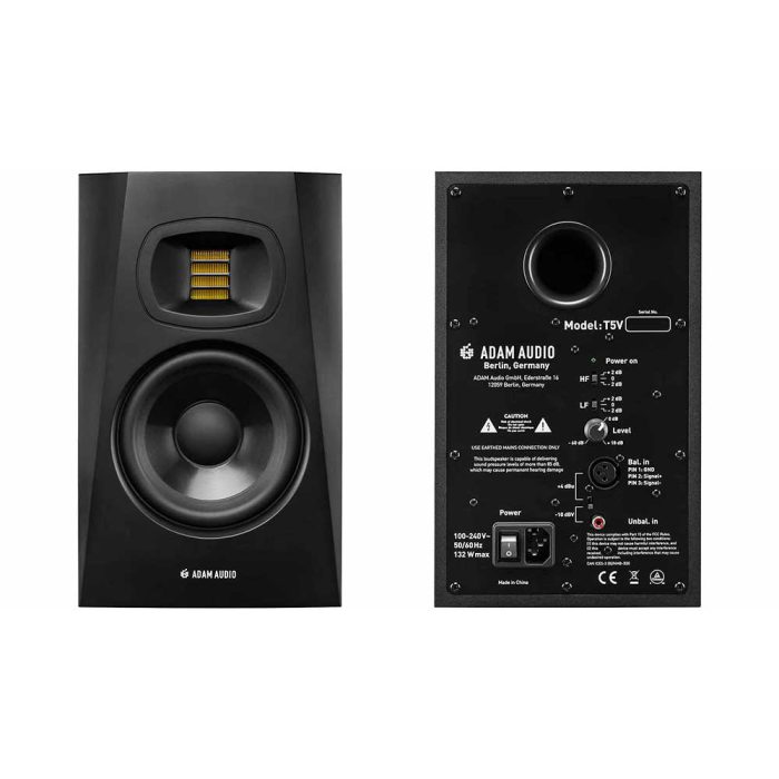تنظیمات و کاربردهای اسپیکر مانیتورینگ استودیویی آدام آدیو ADAM Audio T5V