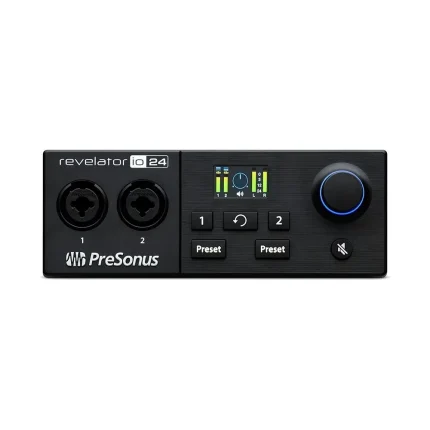 مشخصات و کاربردهای کارت صدا استودیویی پرسیونوس PreSonus Revelator io24