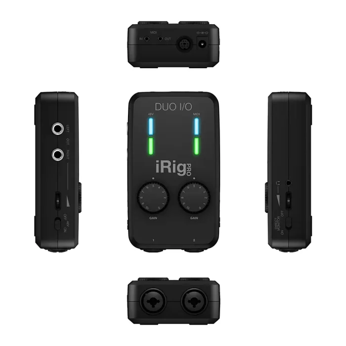 IRIG PRO DUO I-O کارت صدا آی کی مالتی مدیا مدل IK Multimedia iRig Pro Duo I/O
