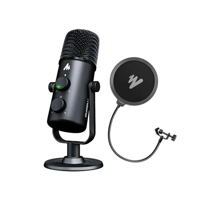 Maono-AU-903-PF120-01 میکروفون USB - Maono AU-903 + PF120