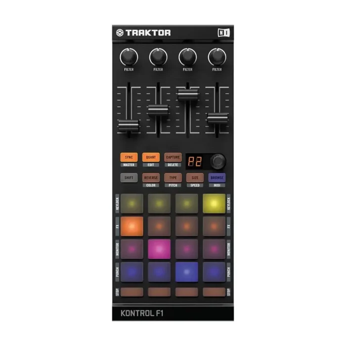 native instruments-traktor kontrol-F1 -01 دستگاه دی جی کنترلر native instruments-traktor kontrol-F1