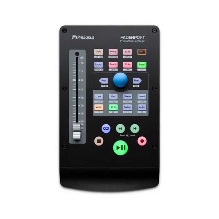 presonus-controller-faderport-v2-01 کاربردهای کنترلر نرم افزار استودیویی Presonus fader port v2