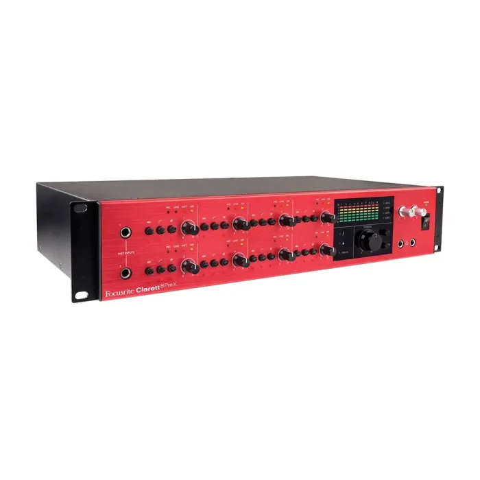 قیمت خرید کارت صدا استودیویی فوکوسرایت Focusrite Clarett 8Pre X Thunderbolt