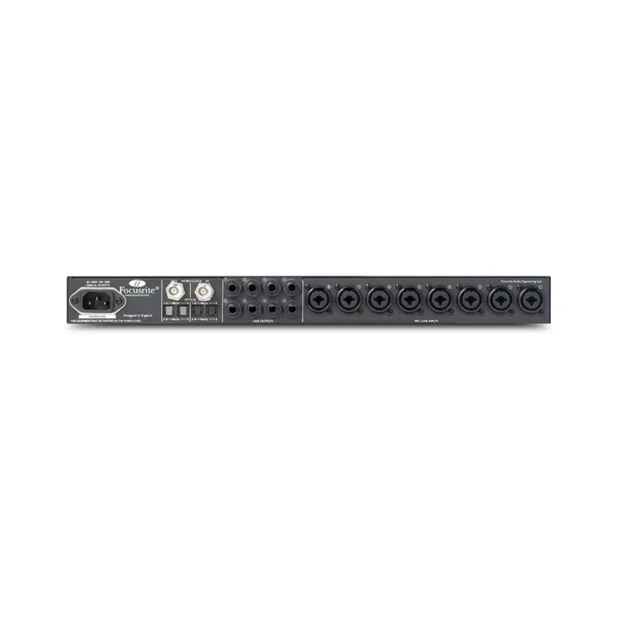 تنظیمات پری آمپ فوکوسرایت Focusrite OctoPre MkII Dynamic