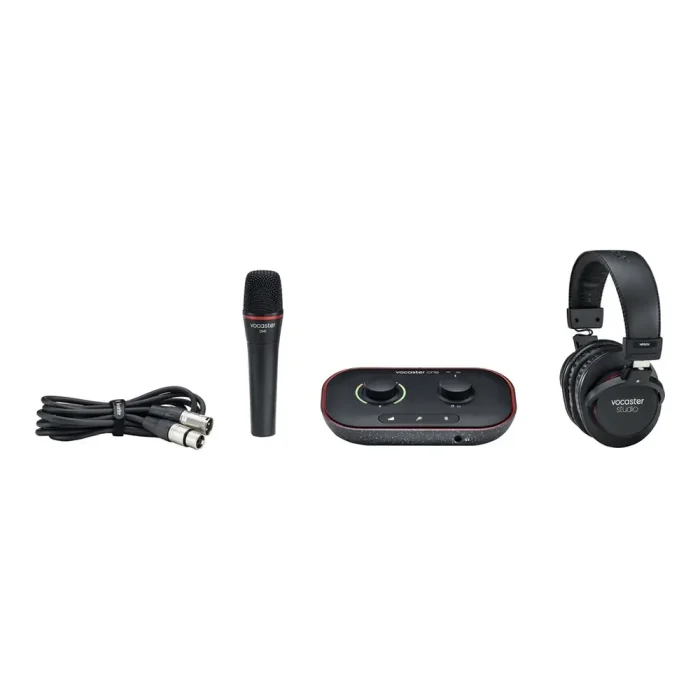 Focusrite Vocaster One Studio-01 پکیج استودیویی فوکوسرایت Focusrite Vocaster One Studio