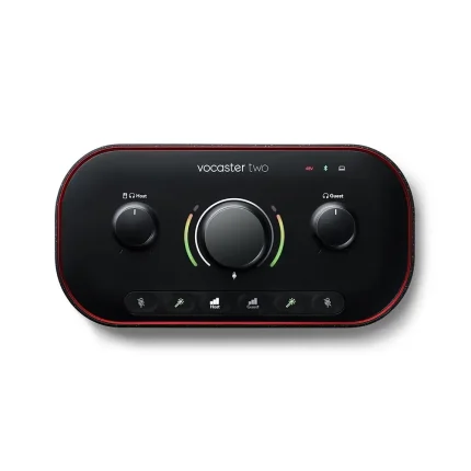 کارت صدا استودیویی فوکوسرایت Focusrite Vocaster Two