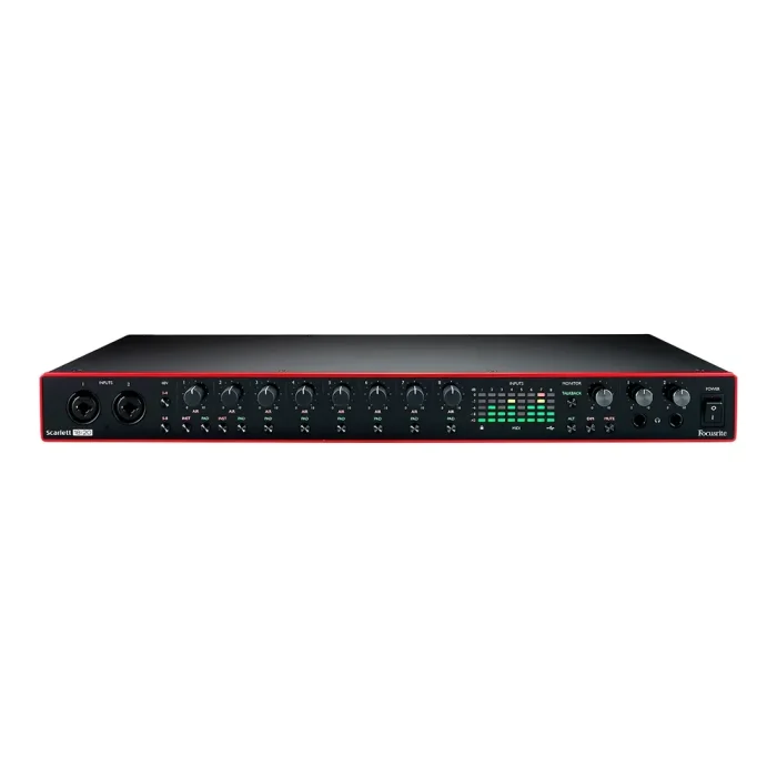 Focusrite scarlett 18i20 G3-01 کارت صدا استودیویی فوکوسرایت Focusrite scarlett 18i20 G3