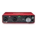 کارت صدا استودیویی فوکوسرایت Focusrite scarlett 2i2 G3
