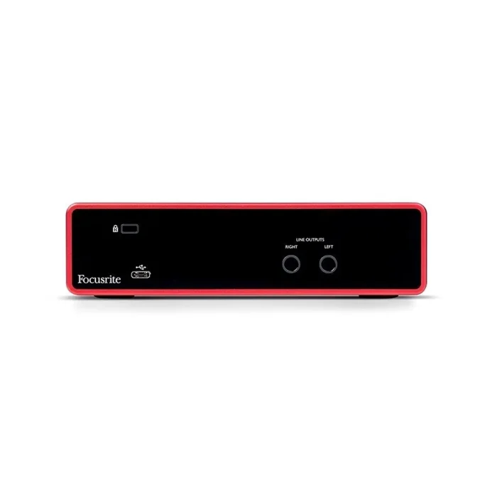 Focusrite scarlett 2i2 G3-02 مشخصات و کاربردهای کارت صدا استودیویی فوکوسرایت Focusrite scarlett 2i2 G3