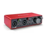 قیمت خرید فروش کارت صدا استودیویی فوکوسرایت Focusrite scarlett 2i2 G3