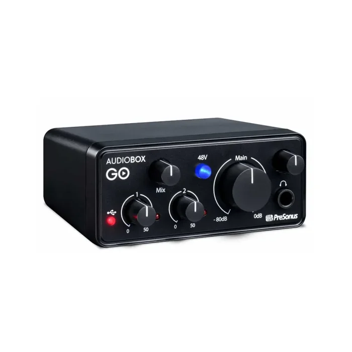 PreSonus-AudioBox-GO-02-1-1 قیمت خرید کارت صدا استودیویی پریسونوس PreSonus AudioBox GO