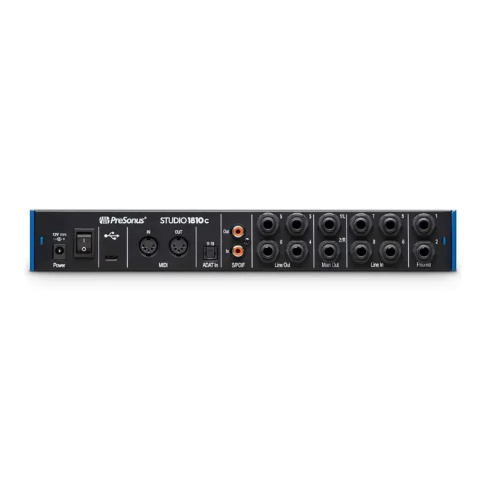 PreSonus Studio 1810c-03 مشخصات و ویژگی های کارت صدا استودیویی پریسونوس مدل PreSonus Studio 1810c