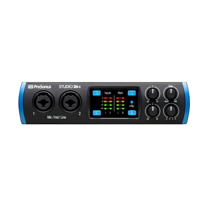 PreSonus Studio 26c-01 کارت صدا استودیویی پریسونوس مدل PreSonus Studio 26c