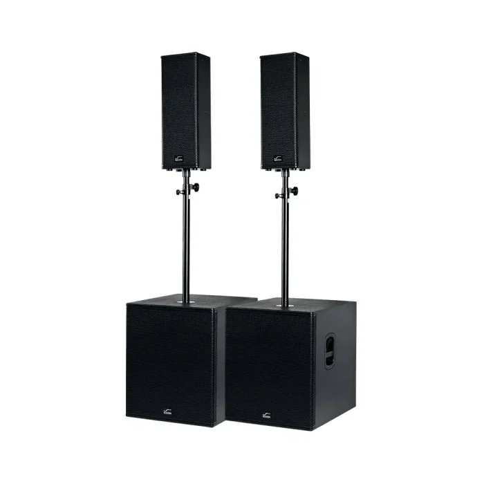 SOLTON ACOUSTIC Twin Array Mxi With Stand-01 اسپیکر اکتیو سلطان آکوستیک SOLTON ACOUSTIC Twin Array Maxi With Stand