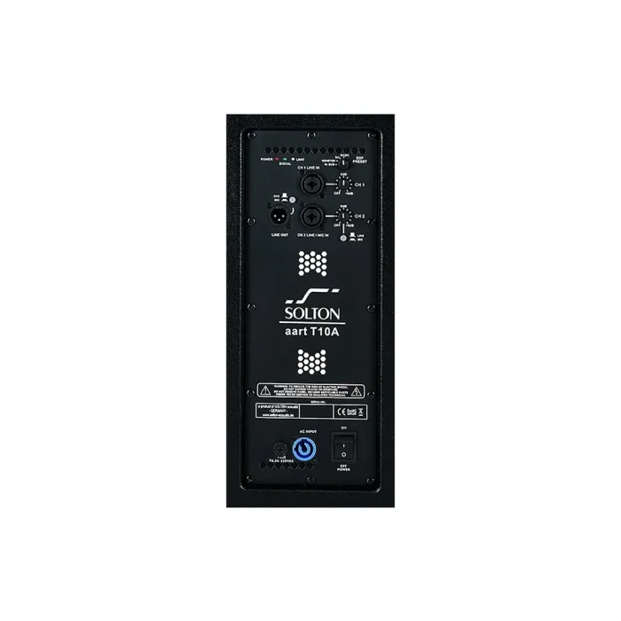 Solton-AART-T-10A-Aktiv-03 مشخصات و ویژگی های اسپیکر اکتیو سلطان آکوستیک SOLTON ACOUSTIC AART T-10A