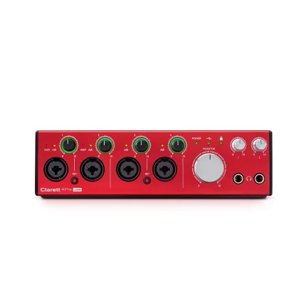 کارت صدا استودیویی فوکوسرایت Focusrite Clarett 4Pre USB