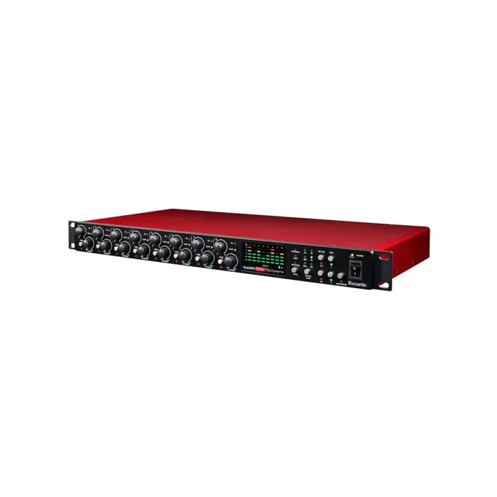focusrite_scarlett_octopre_dyna_02 مشخصات و ویژگی های پری آمپ فوکوسرایت Focusrite Scarlett OctoPre Dynamic