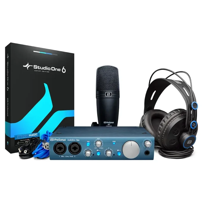 presonus-audiobox_itwo_studio-01 کارت صدا و پکیج استودیویی پریسونوس PreSonus Audiobox iTwo Studio