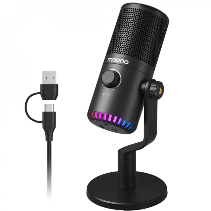 Maono DM30 BLACK-02 میکروفون Maono DM30 BLACK