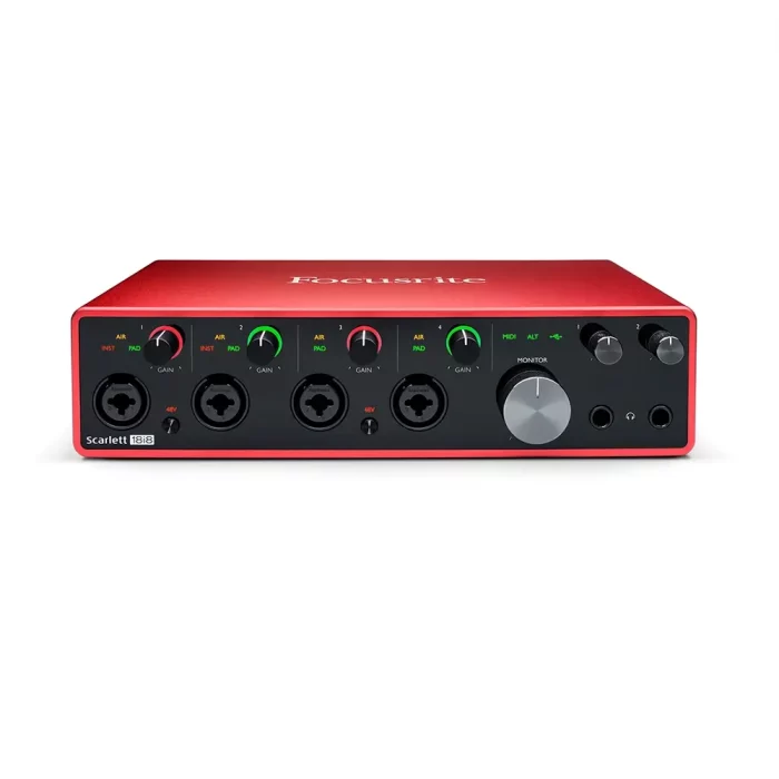 Focusrite Scarlett 18i8 G3-01 کارت صدا Focusrite Scarlett 18i8 G3