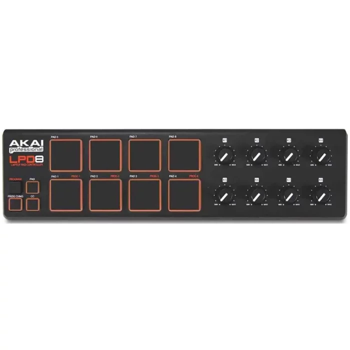 AKAI LPD8 -1 میدی کنترلر AKAI LPD8