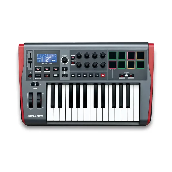 Novation Impulse 25-1 میدی کنترلر Novation Impulse 25