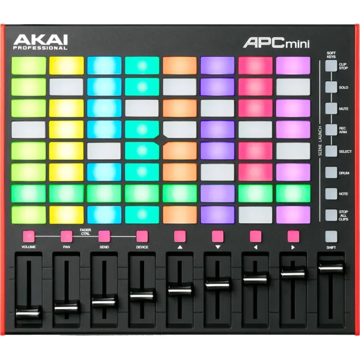APCMINIMK2-1 کنترلر نرم افزار AKAI APC MINI MKII