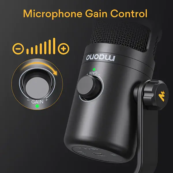 گین کنترل میکروفون PD100U