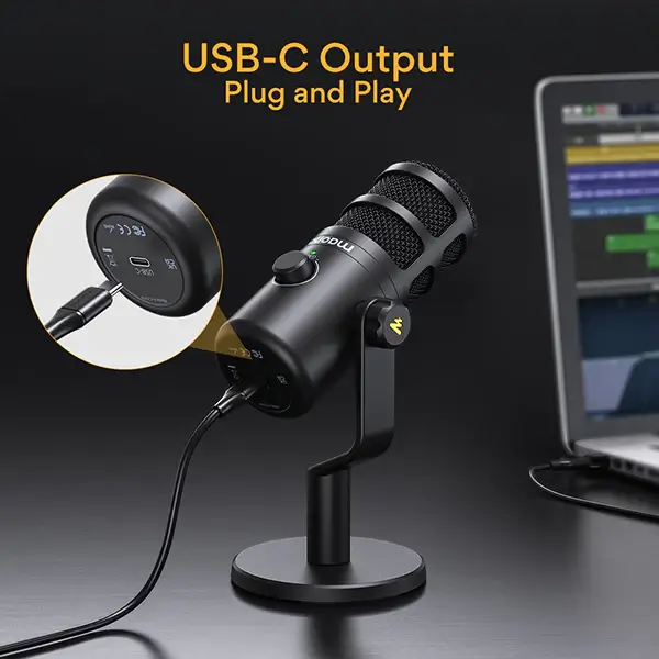 کابل USB-C میکروفون PD100U