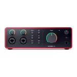 کارت صدا استودیویی Focusrite Scarlett 4i4 4th Gen
