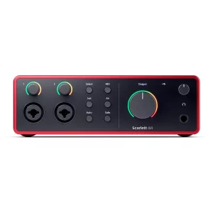 کارت صدا استودیویی Focusrite Scarlett 4i4 4th Gen