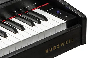 کلاویه های سنگین چکشی پیانو دیجیتال Kurzweil M70