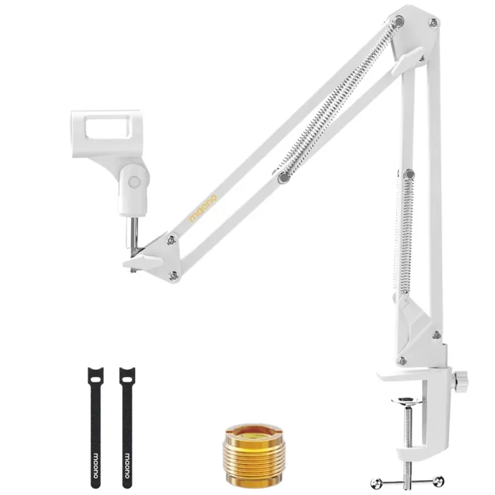 پایه میکروفون سفید MAONO Au-BA20