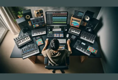 میکس نرم افزاری با میدی کنترلرهای سخت افزاری