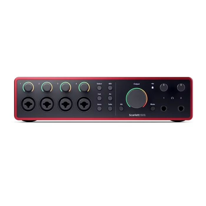 Focusrite Scarlett 18i16 4th -1 کارت صدا Focusrite Scarlett 18i16 4th