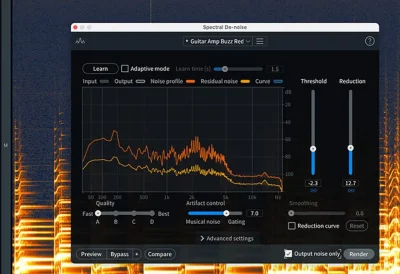 روش‌های مؤثر برای حذف نویز در ضبط گیتار