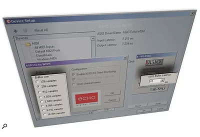 بهینه‌سازی تاخیر کارت صدا