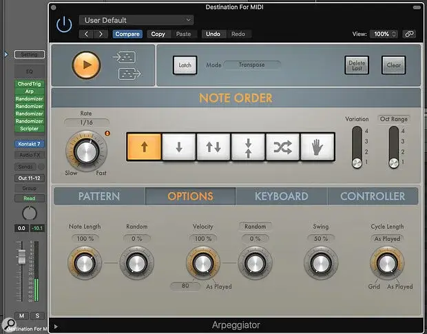 معرفی آرپژیاتورهای مبتنی بر MIDI 