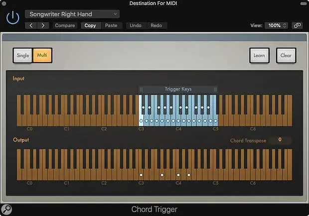 آرپژیاتورهای خودکار برای آکورد