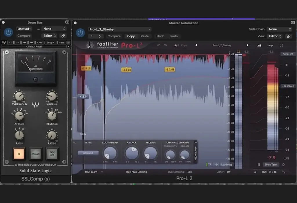 کاربرد کمپرسور و لیمیتر در پردازش صدا
