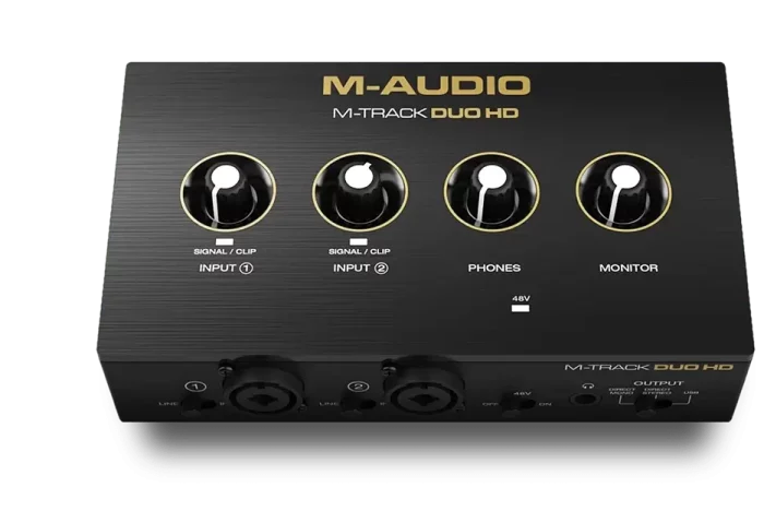 M-Audio M-Track Duo HD کارت صدای حرفه‌ای با کیفیت استودیویی