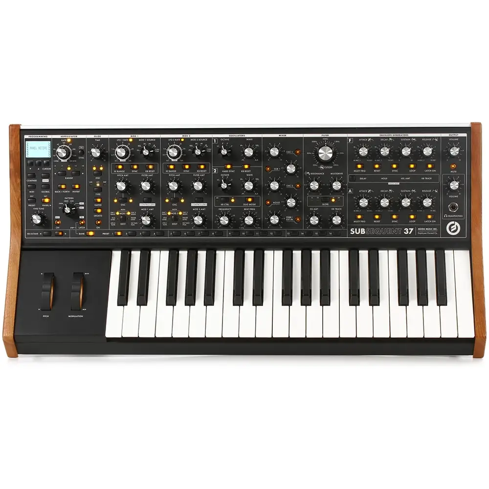 Moog Subsequent 37-1 سینتی سایزر کیبورد Moog Subsequent 37