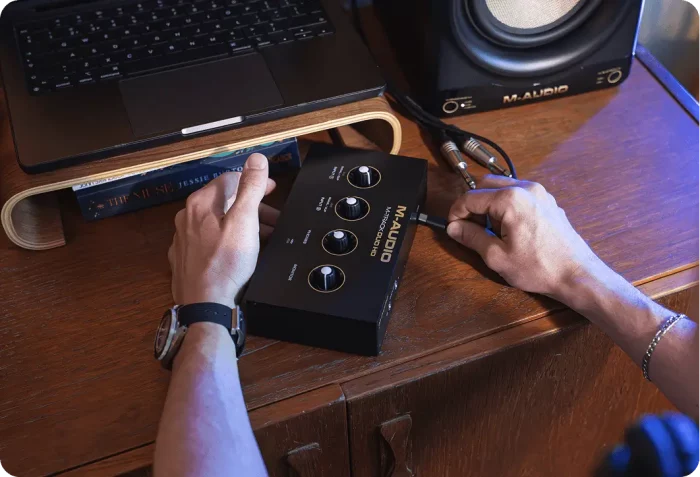 اتصال آسان و حرفه‌ای برای ضبط و تولید صدا