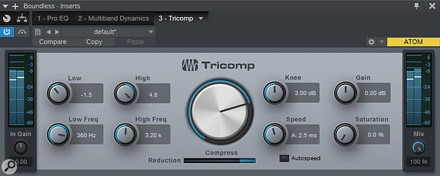 کمپرسور چند بانده (Multiband Compression)