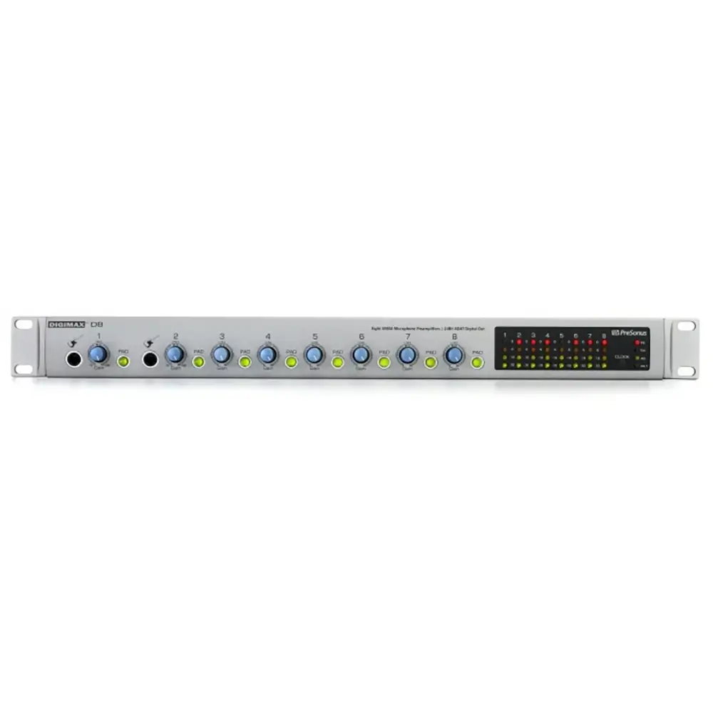 digimax d8 پری آمپ PreSonus DigiMAX D8